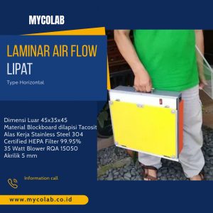 Mini Laminar Air Flow Lipat