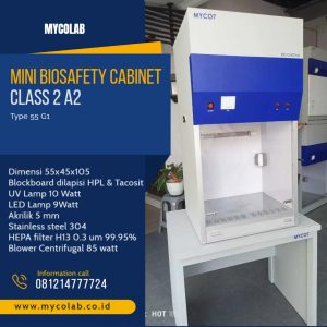 Mini Biosafety Cabinet Class 2 A2 Type 55G1