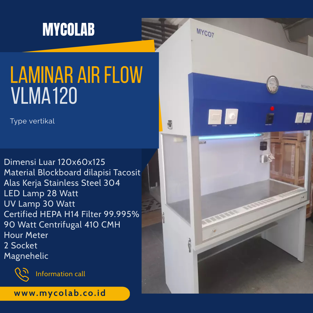 Laminar Air Flow Type VLMA120 Mycolab